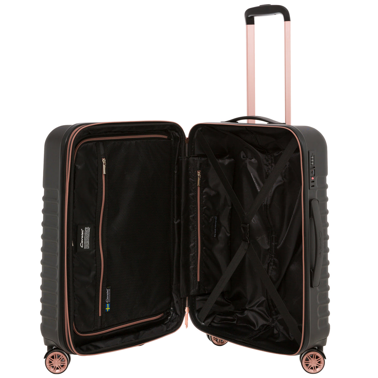 Cavalet Pasadena Medium /Roséguld - Black
