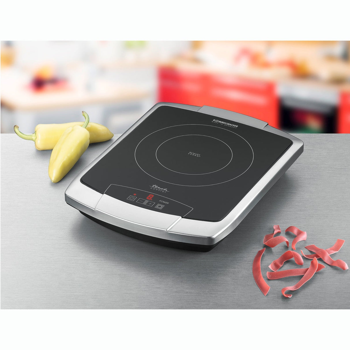 Rommelsbacher Kokplatta Highlight Ct 2203/Tc Touch Controll Dubbla Zoner