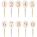 Jabadabado Sifferballonger 0-9 Till Ljusstake