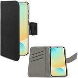 Celly Wally Wallet Case Galaxy S24 FE Svart
