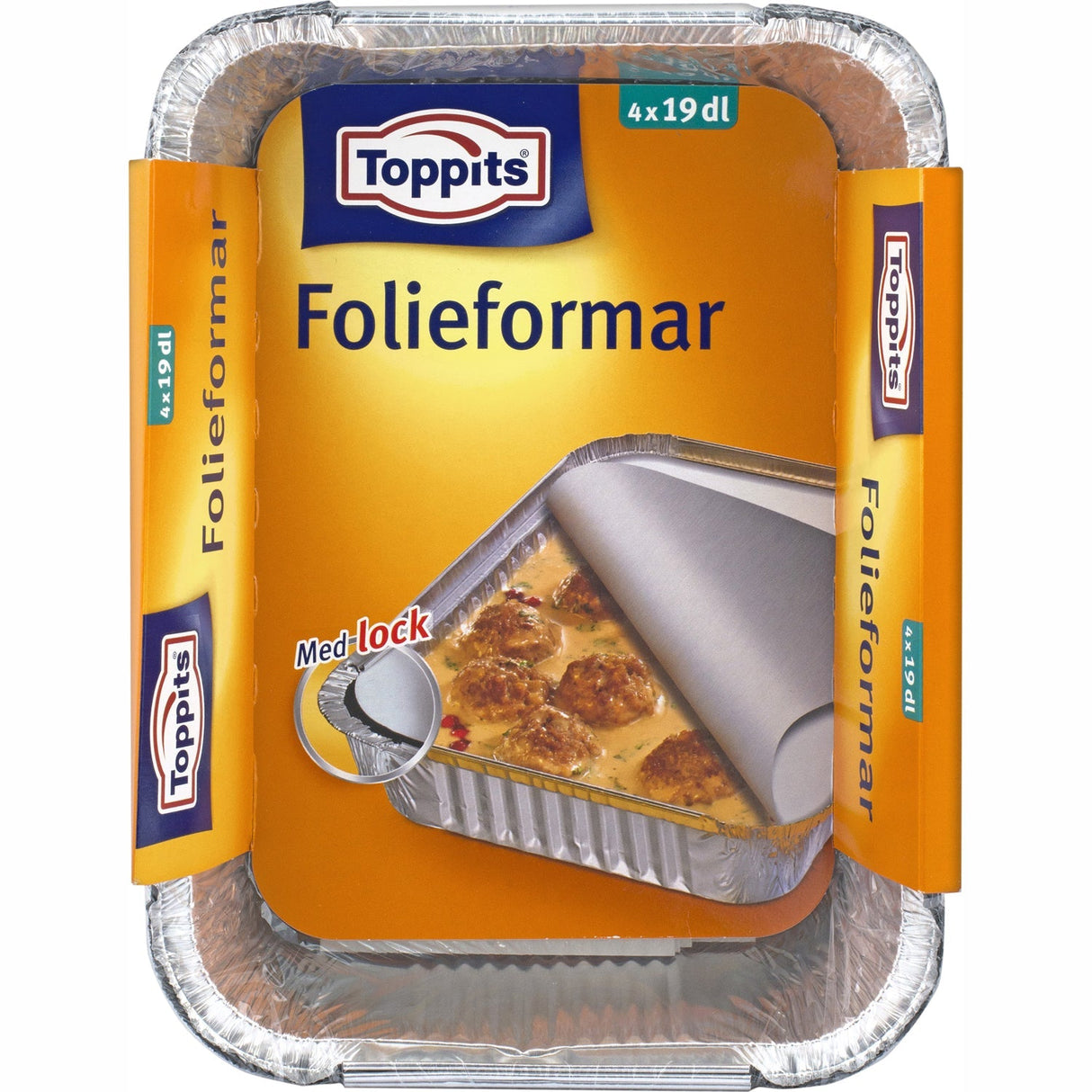 Toppits Folieformar Med Lock 19Dl 15St Dfp