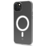 Celly Gelskinmag TPU Cover MagSafe-kompatibelt iPhone 15 Transparent