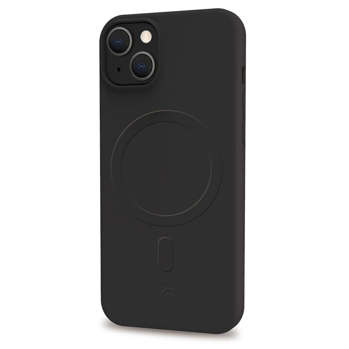 Celly Cromomag Soft rubber case MagSafe-kompatibelt iPhone 15 Svart