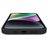 Celly Cromomag Soft rubber case MagSafe-kompatibelt iPhone 15 Svart