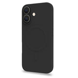 Celly Cromomag Soft rubber case MagSafe-kompatibelt iPhone 16 Svart