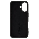 Celly Cromomag Soft rubber case MagSafe-kompatibelt iPhone 16 Svart