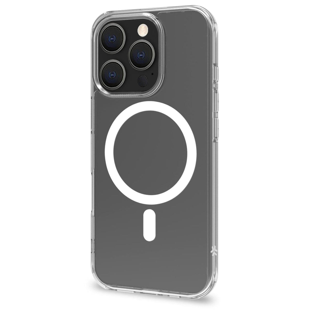 Celly Gelskinmag TPU Cover MagSafe-kompatibelt iPhone 16 Pro Transparent