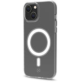 Celly Gelskinmag TPU Cover MagSafe-kompatibelt iPhone 14 Transparent
