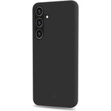 Celly Cromo Soft rubber case Galaxy S25 Svart