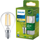 Philips Led E14 Klot P45 2,3W (40W) Klar 485Lm 2700K Energiklass A