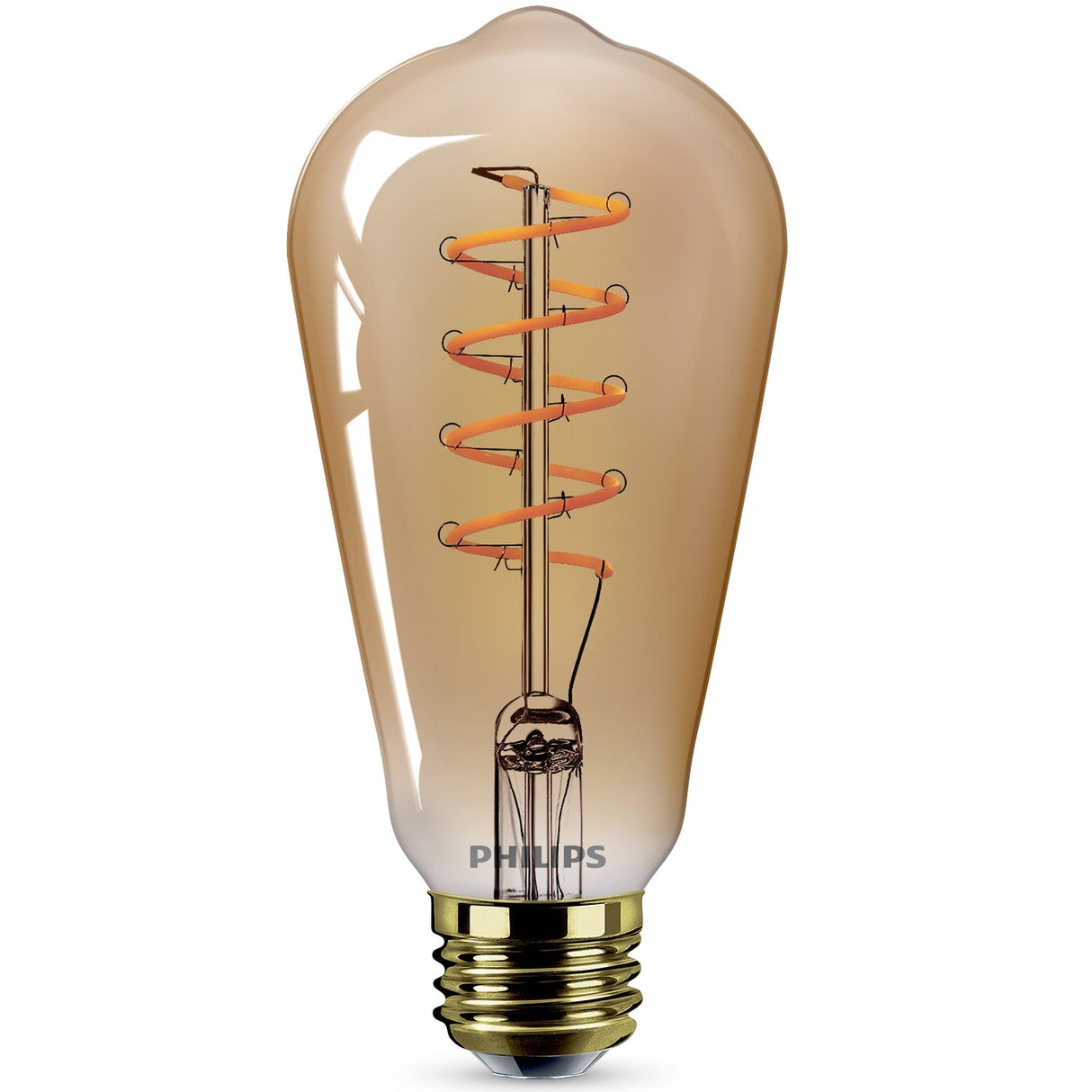Philips LED SceneSwitch E27 ST64 7–3,8–1 W (50 W) Deco Spiral