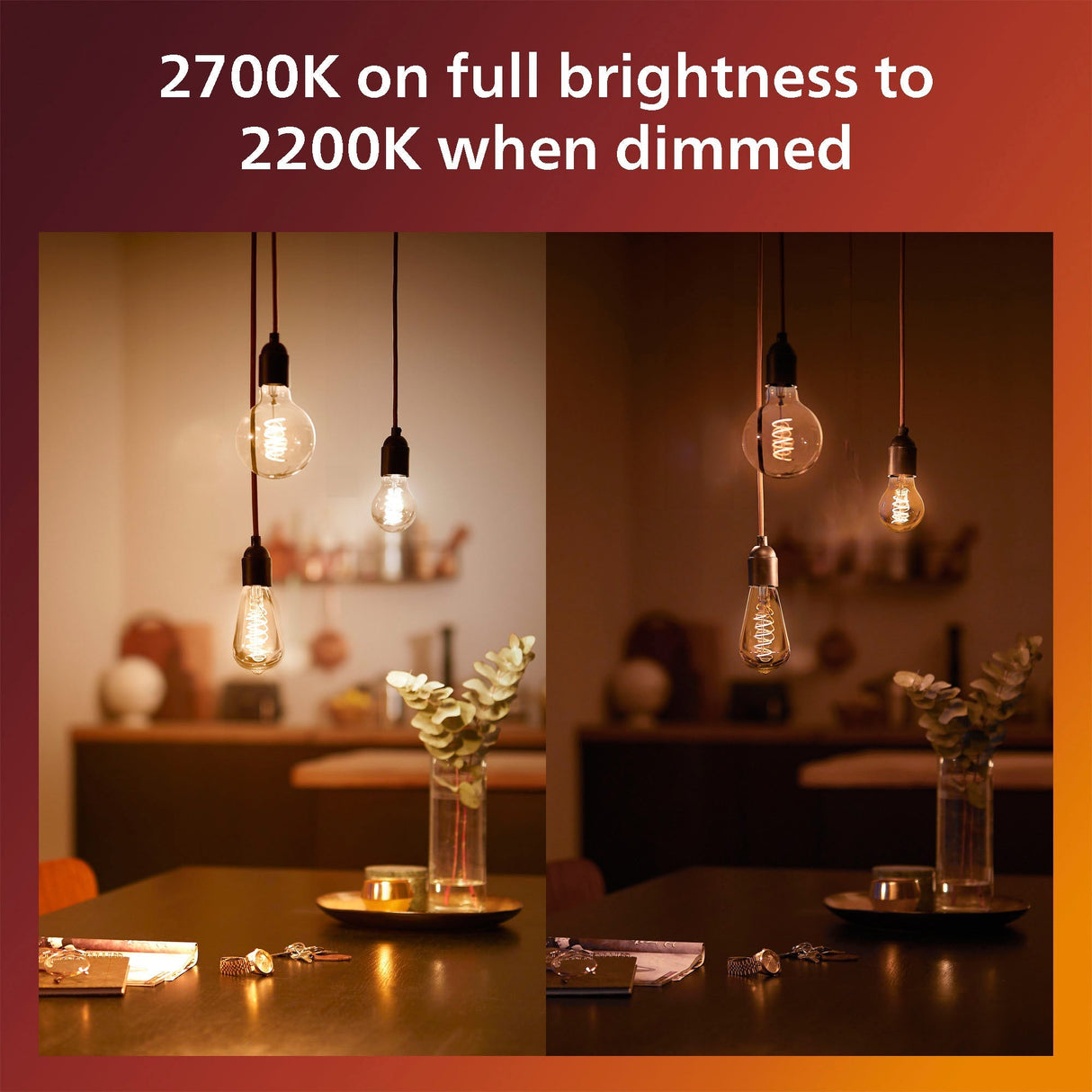 Philips LED SceneSwitch E27 ST64 7–3,8–1 W (50 W) Deco Spiral