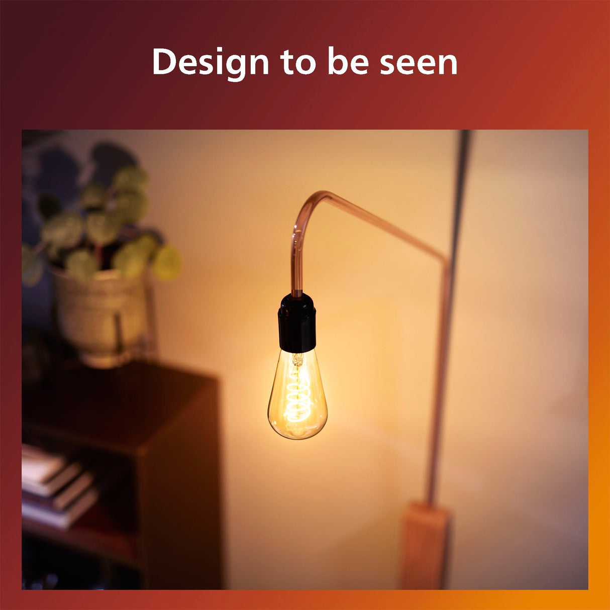 Philips LED SceneSwitch E27 ST64 7–3,8–1 W (50 W) Deco Spiral
