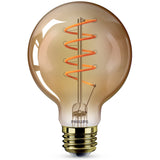 Philips LED SceneSwitch E27 G95 7–3,8–1 W (50 W) Deco Spiral