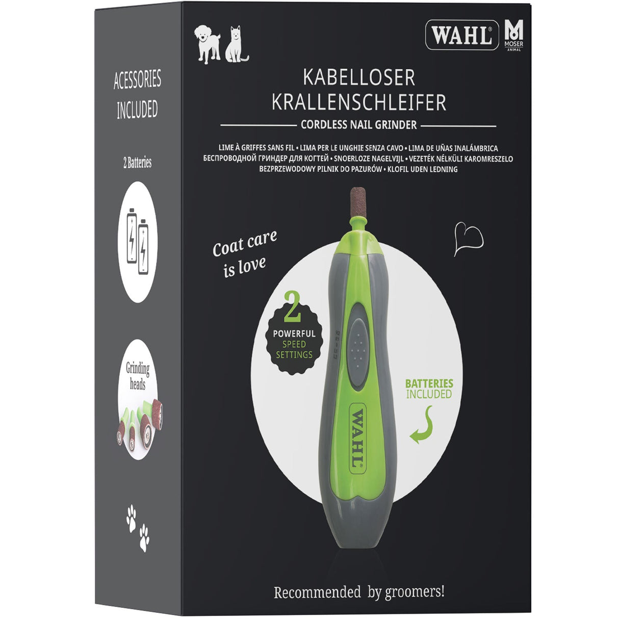 Wahl Sladdlös Kloslip – 2 Storlekar
