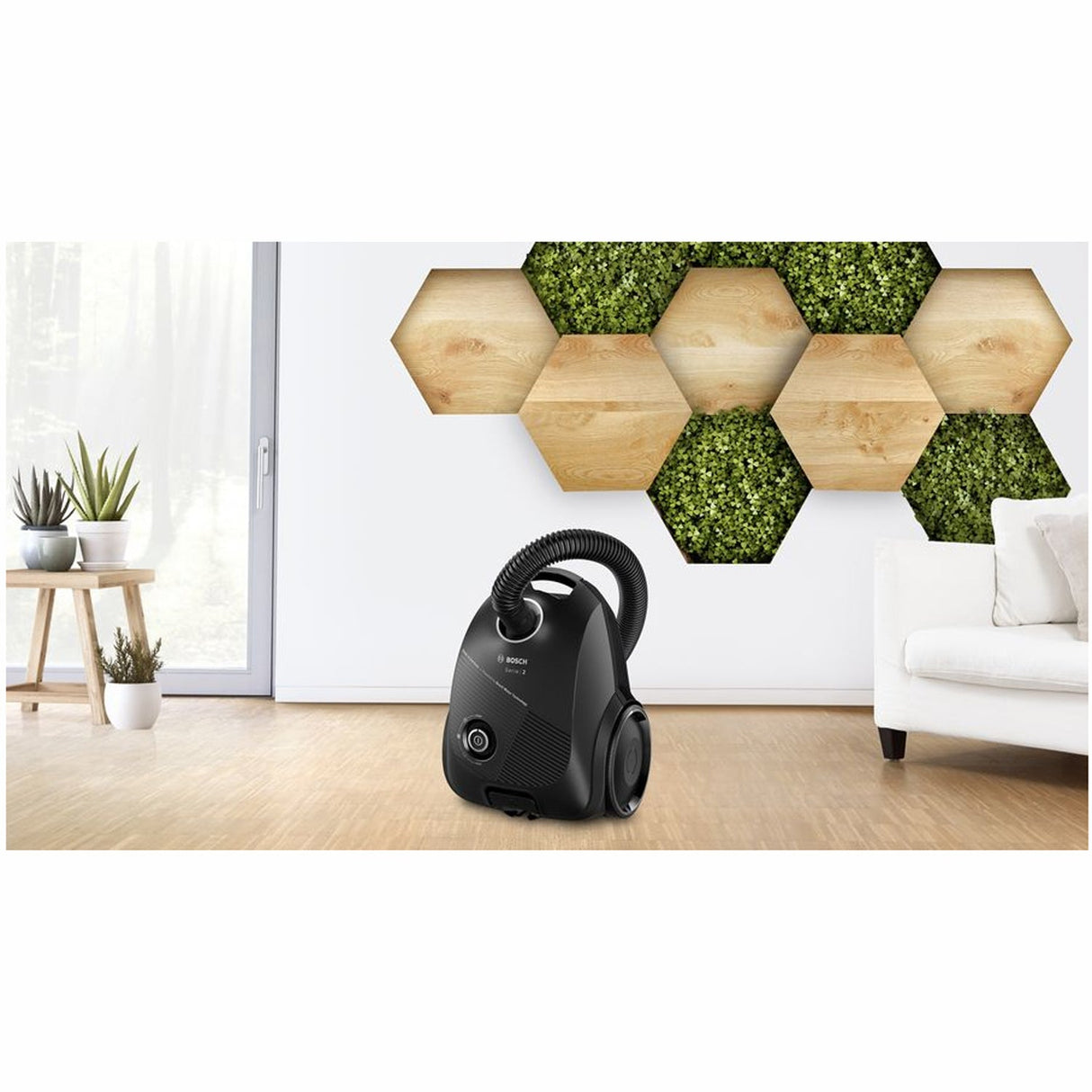 Bosch Golvdammsugare Bgls2Ba3Ne Tysk Tillv. 600W Återvunnen Plast