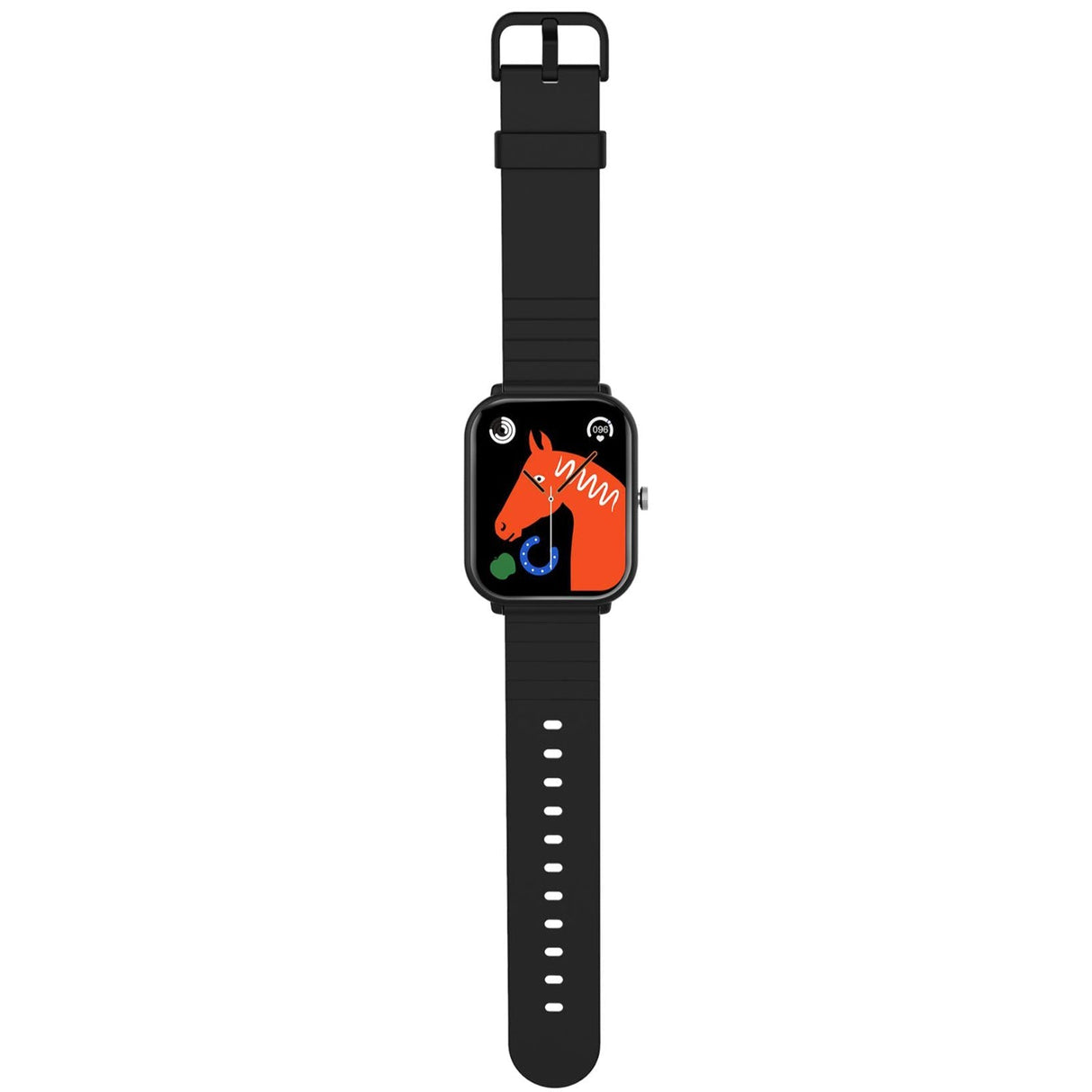 Celly Trainermate 2 Smartwatch med rektangulär urtavla Svart