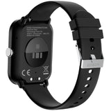 Celly Trainermate 2 Smartwatch med rektangulär urtavla Svart