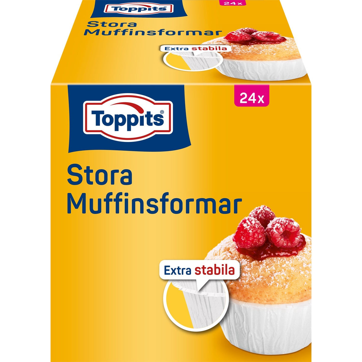Toppits Stora Muffinsformar 12St I Dfp