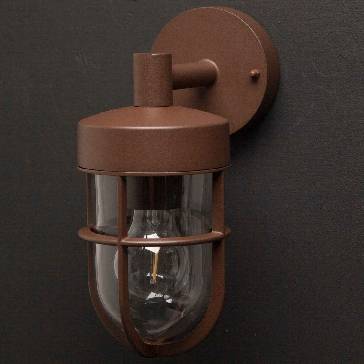 Llitt Jimmy Väggarmatur E27-Sockel Ip44 Corten