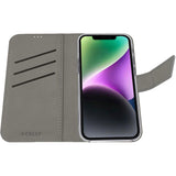 Celly Wally Wallet Case iPhone 16e Svart