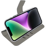 Celly Wally Wallet Case iPhone 16e Svart