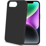 Celly Cromo Soft rubber case iPhone 16e Svart