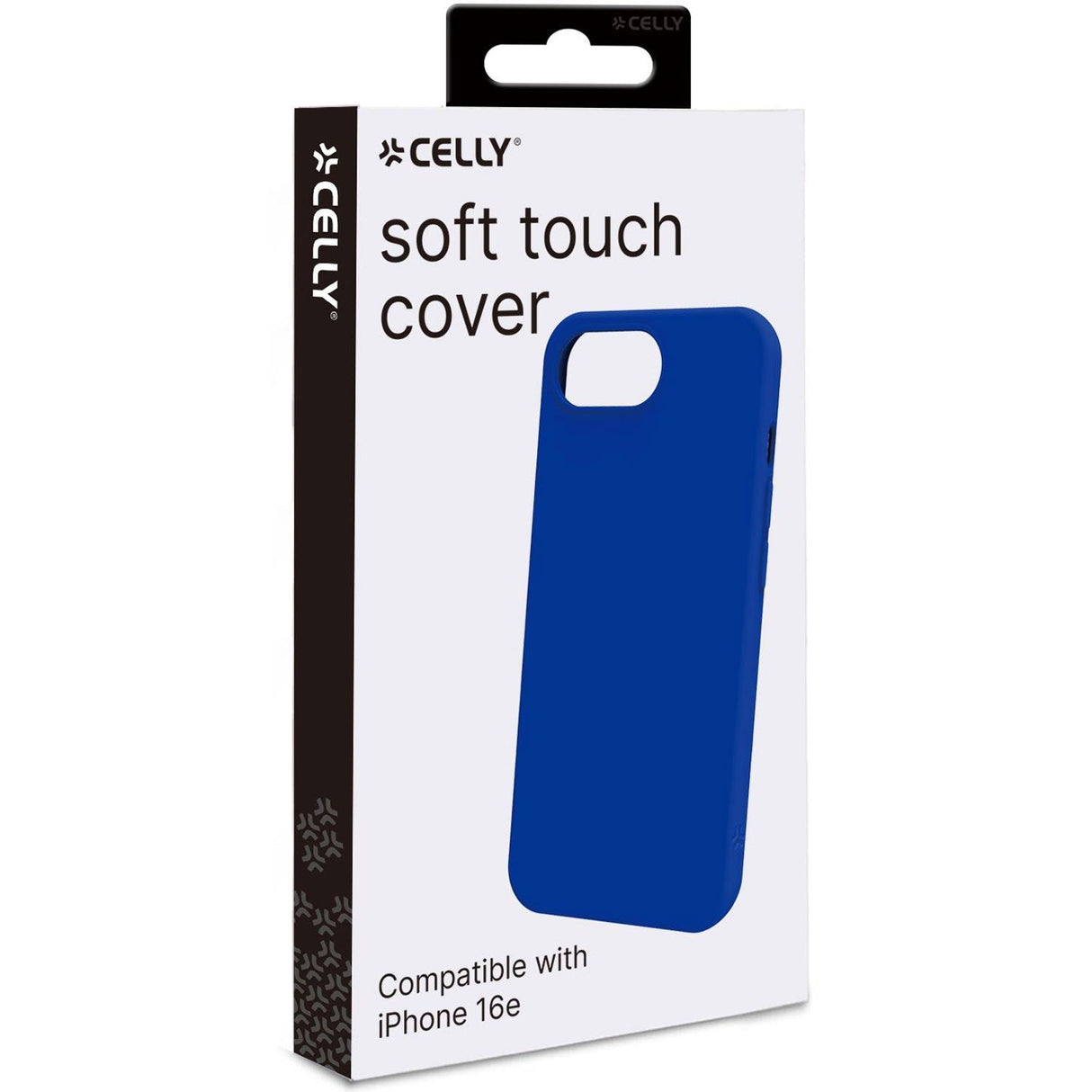Celly Cromo Soft rubber case iPhone 16e Blå