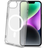 Celly Gelskinmag TPU Cover MagSafe-kompatibelt iPhone 16e Transparent