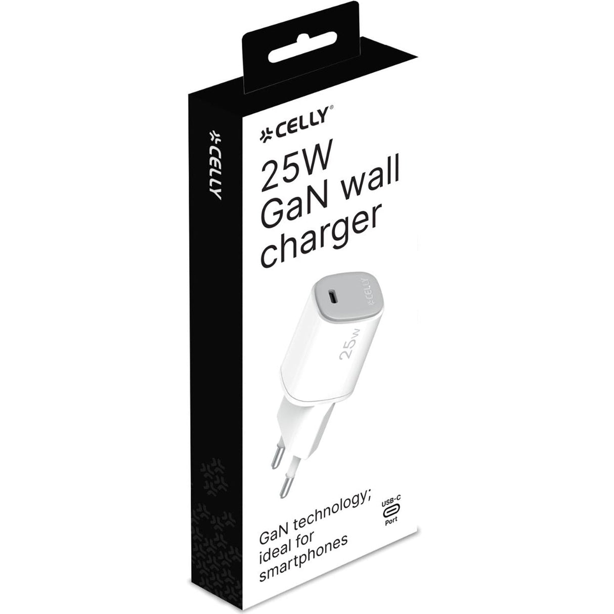 Celly USB-laddare GaN 1 x USB-C PD 25W