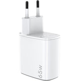Celly USB-laddare GaN 1 x USB-A + 2 x USB-C PD 65W