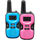 Denver Walkie Talkie "Kids set" Två handenheter 8 kanaler WTK-441 Blå / Rosa