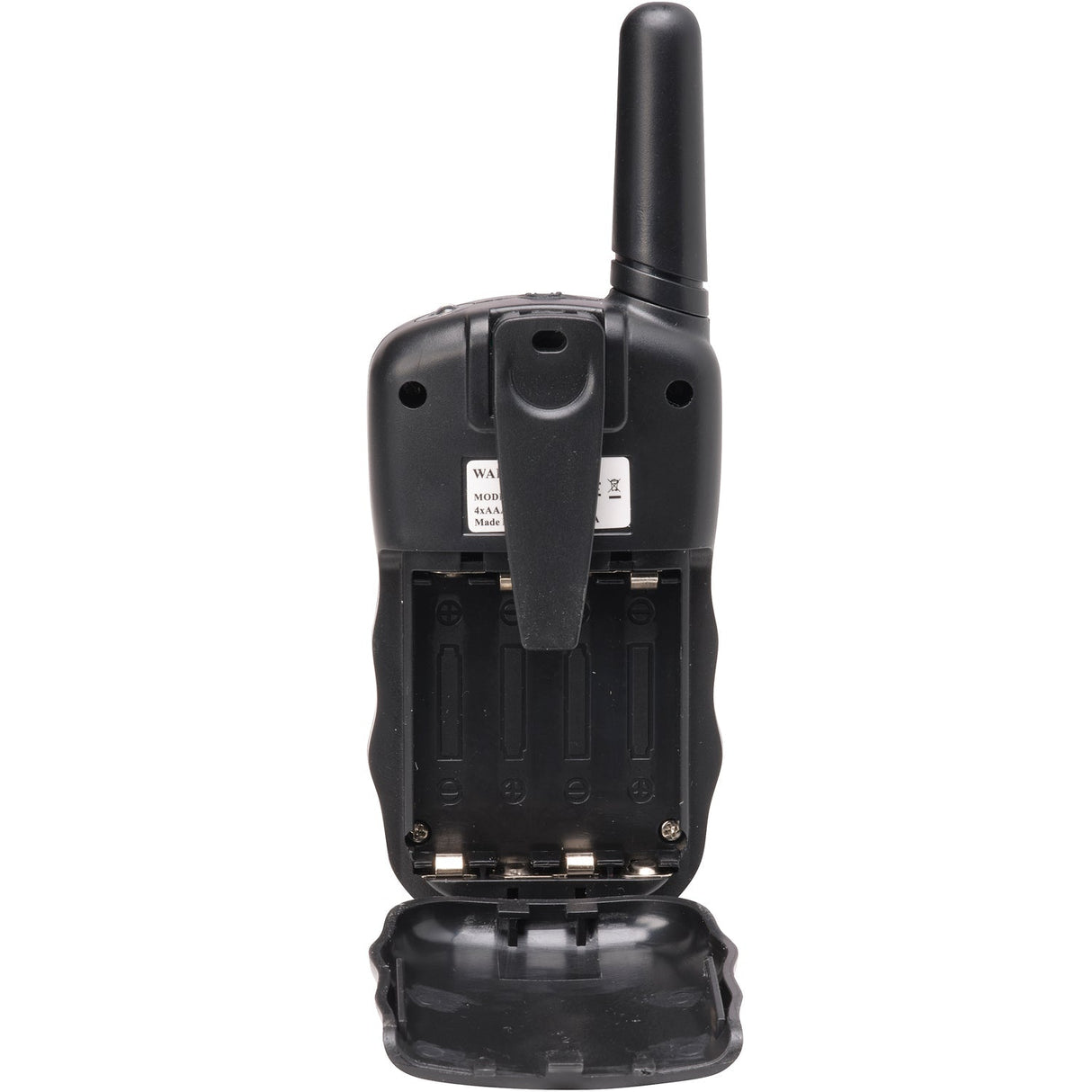 Denver Walkie Talkie Två handenheter Åtta kanaler WTA-449 Svart