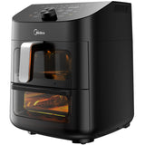 Midea Airfryer 2 I 1 Kombination Med Ugn 6,4 + 4,4 Liter