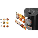 Midea Airfryer 2 I 1 Kombination Med Ugn 6,4 + 4,4 Liter