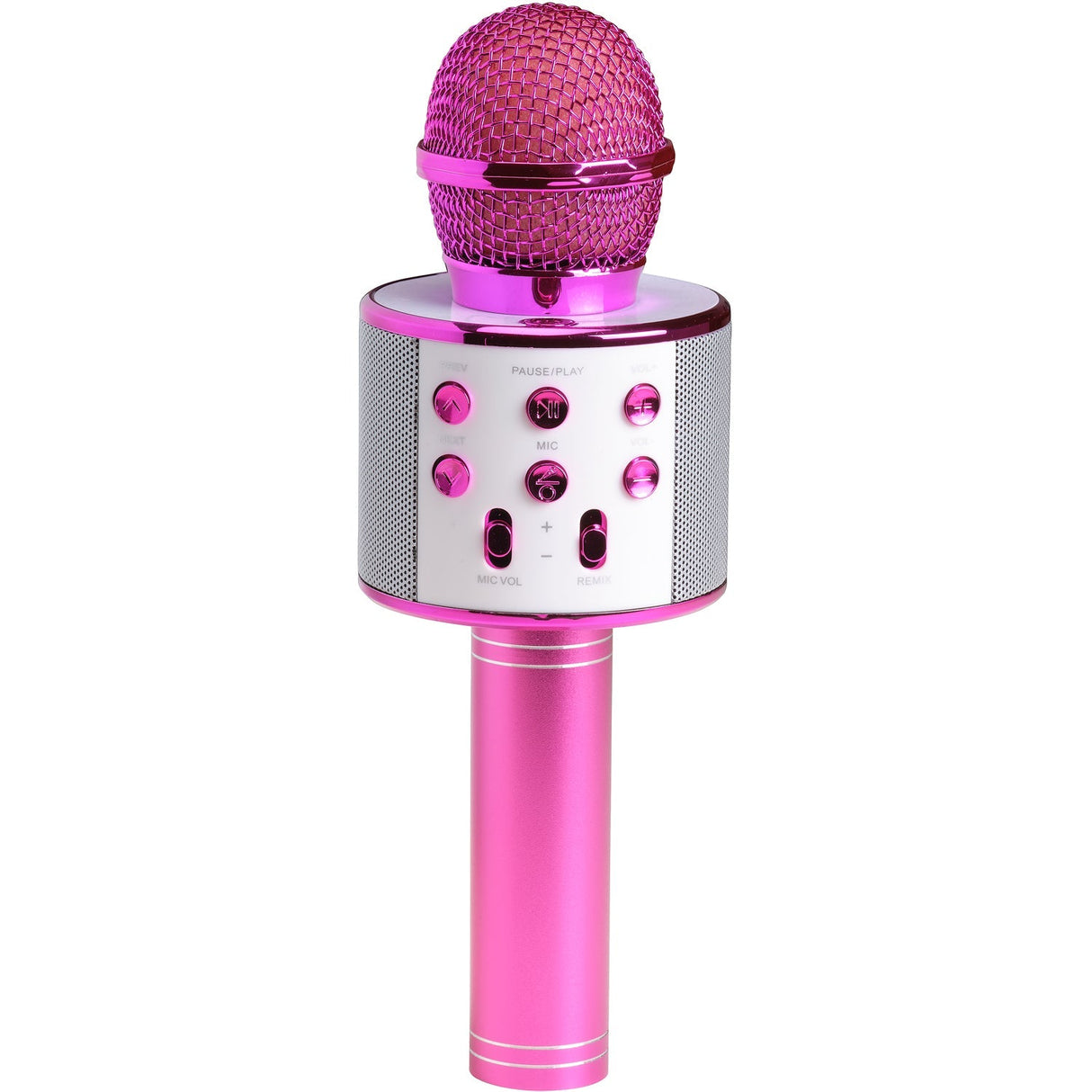 Denver Karaoke-mikrofon Bluetooth Inbyggd högtalare KMS-20P Rosa