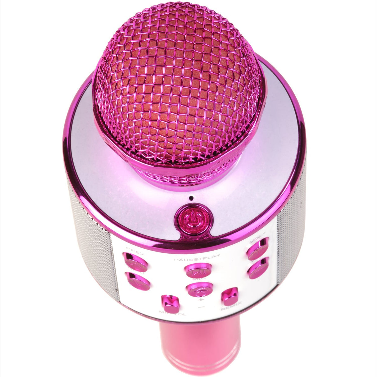 Denver Karaoke-mikrofon Bluetooth Inbyggd högtalare KMS-20P Rosa