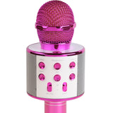 Denver Karaoke-mikrofon Bluetooth Inbyggd högtalare KMS-20P Rosa