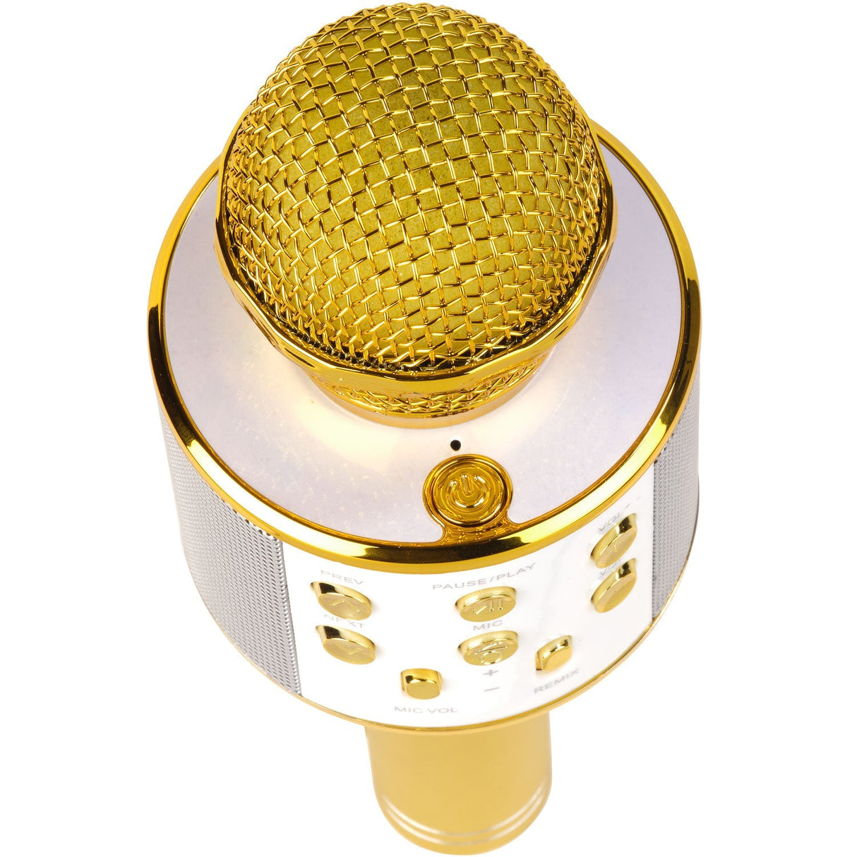 Denver Karaoke-mikrofon Bluetooth Inbyggd högtalare KMS-20GO Guld