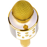 Denver Karaoke-mikrofon Bluetooth Inbyggd högtalare KMS-20GO Guld