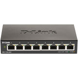 D-Link DGS-1100-08V2 8-port Smart Administrerbar Gigabitswitch