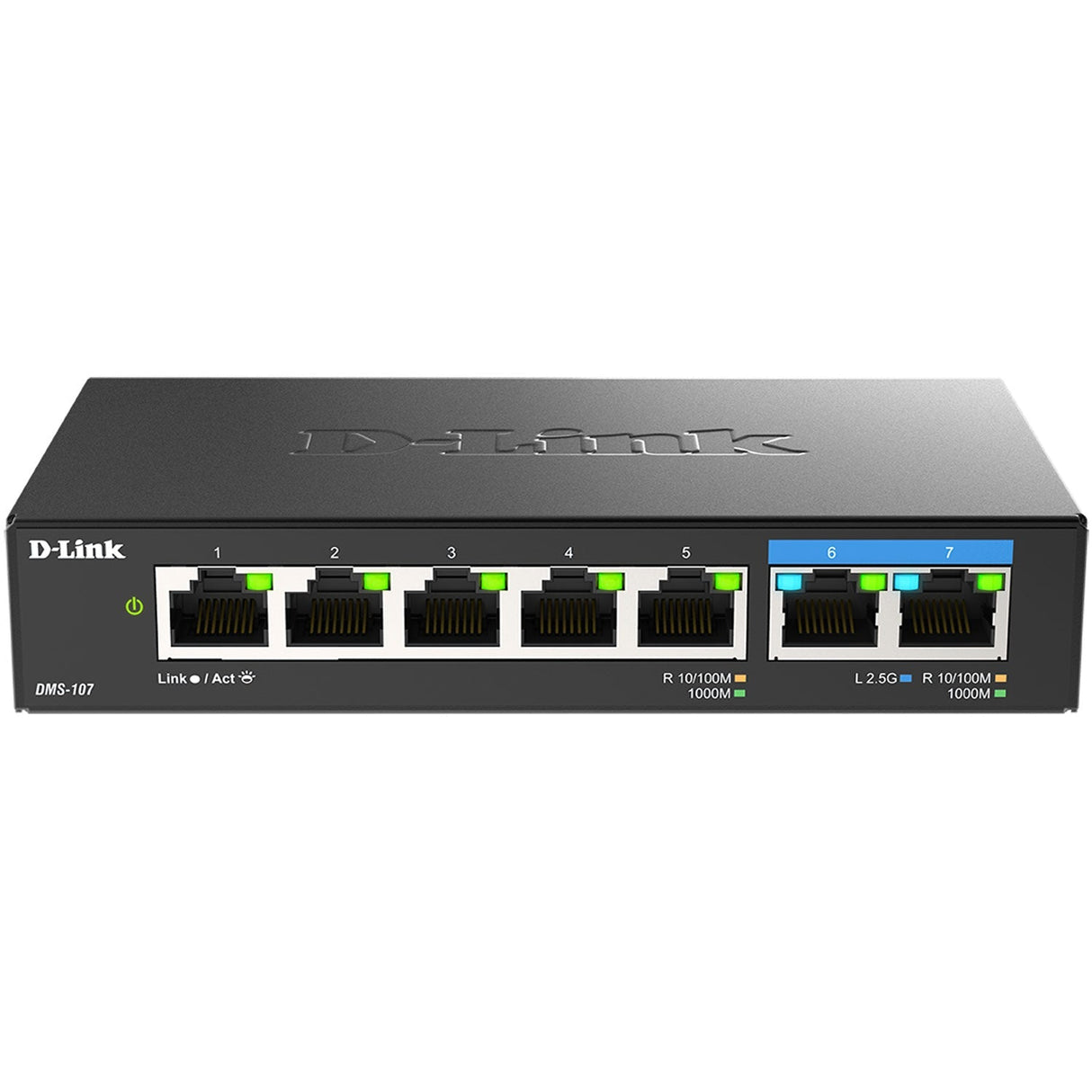 D-Link DMS-107 7-port Multi-Gigabit Switch