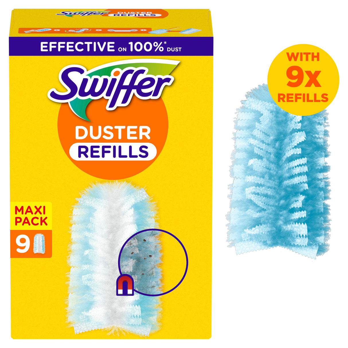 Swiffer Dammvippa refiller 9st