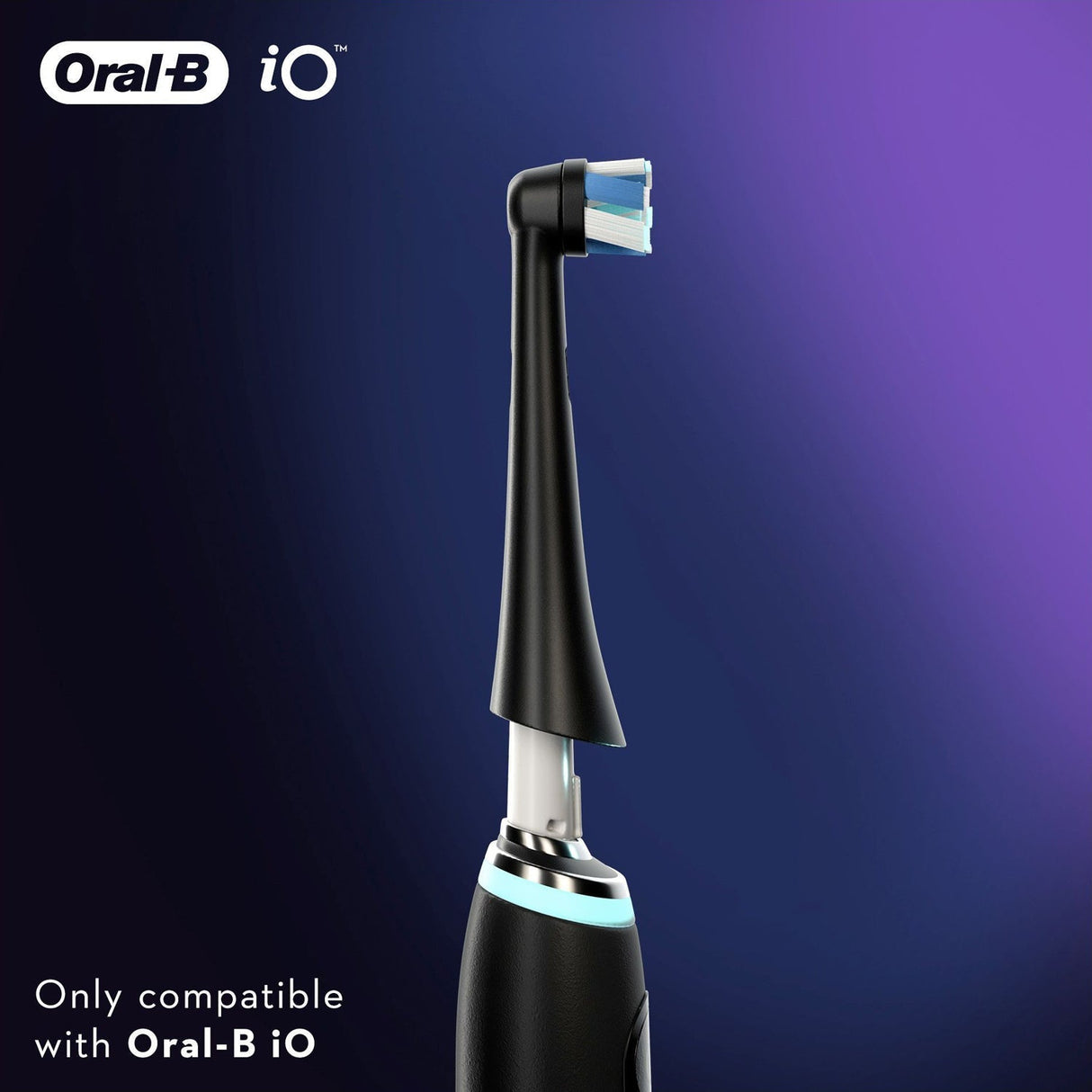 Oral B Borsthuvud iO Ultimate Clean Black 4st