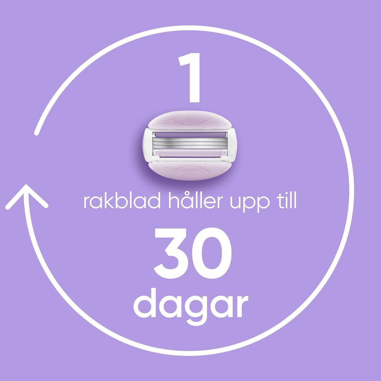 Gillette Rakblad Comfortglide Breeze 8St