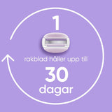 Gillette Rakblad Comfortglide Breeze 8St
