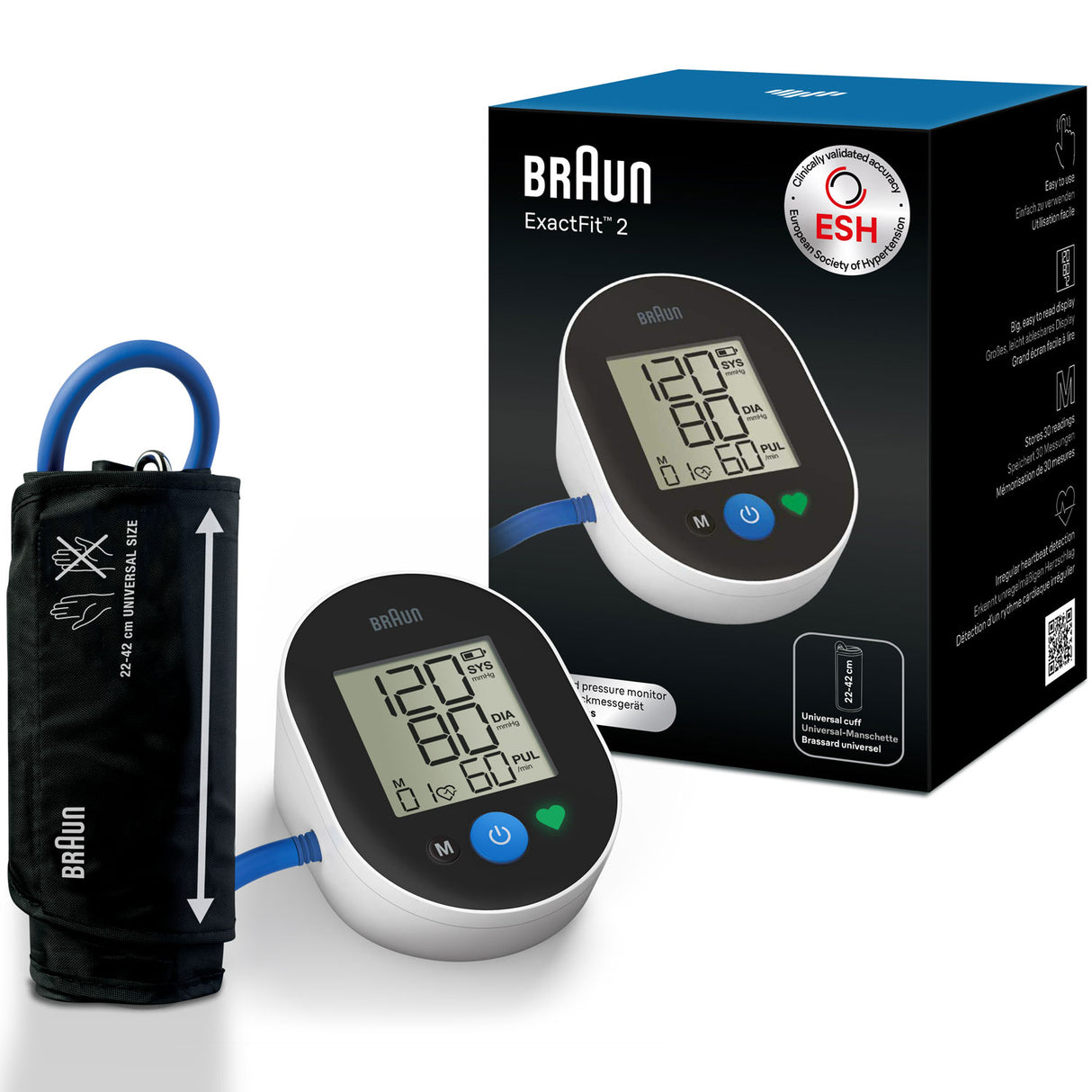 Braun Blodtrycksmätare Exact Fit 2