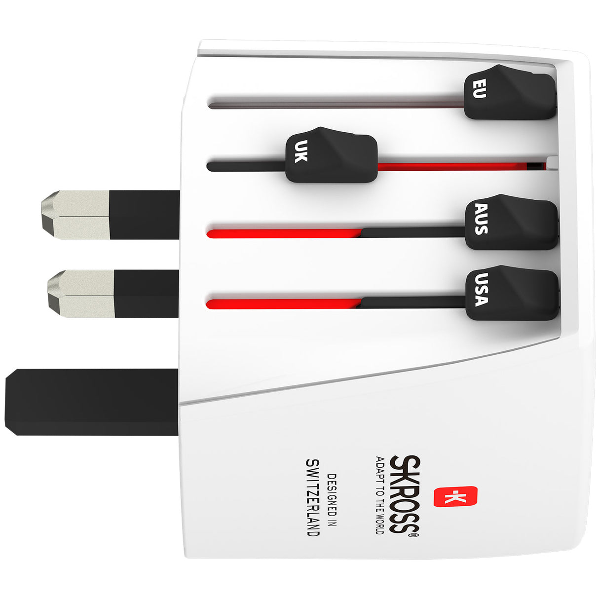 SKROSS Världsreseadapter MUV Micro Ojordad