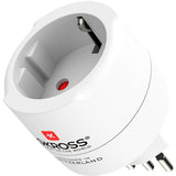 SKROSS Reseadapter – Europa till Schweiz/Italien/Brasilien Jordad