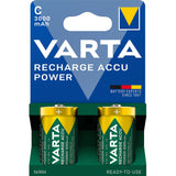 Varta Laddningsbart Batteri C / Lr14 3000 Mah 2-Pack
